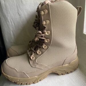 Men's Tactical 8" WATERPROOF Combat Military BOOTS size 8 ALTAI Zip Ankle